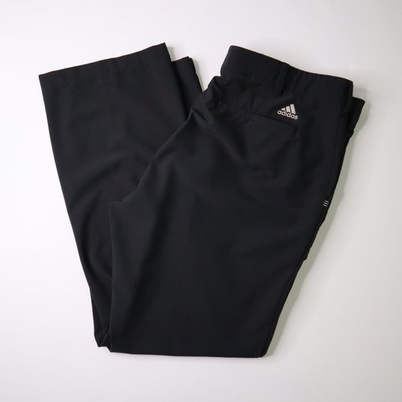 adidas Other - Adidas Black Dress Pants-Slacks-Gold Pants-38